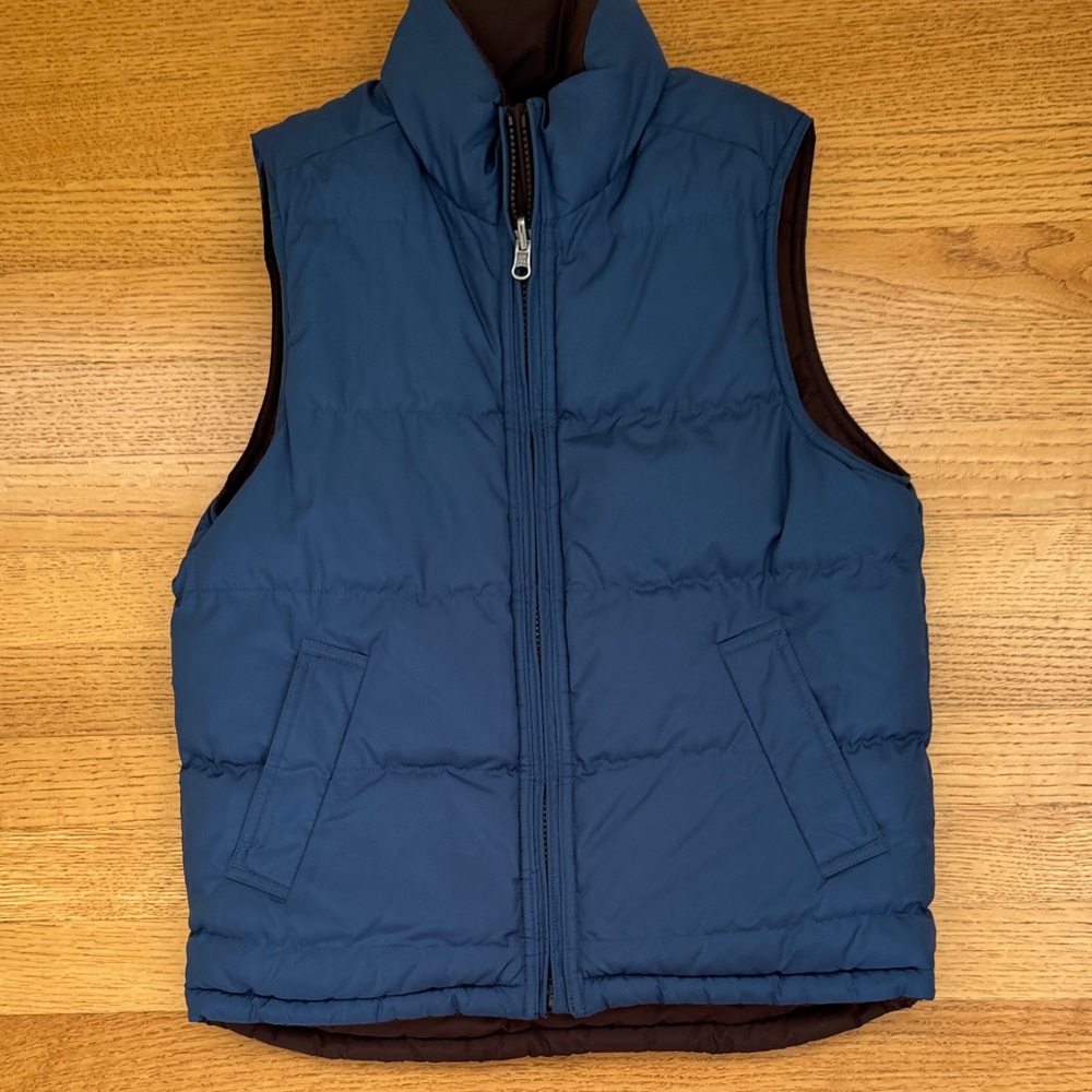 GAP Kids Reversible Quilted Vest Youth M